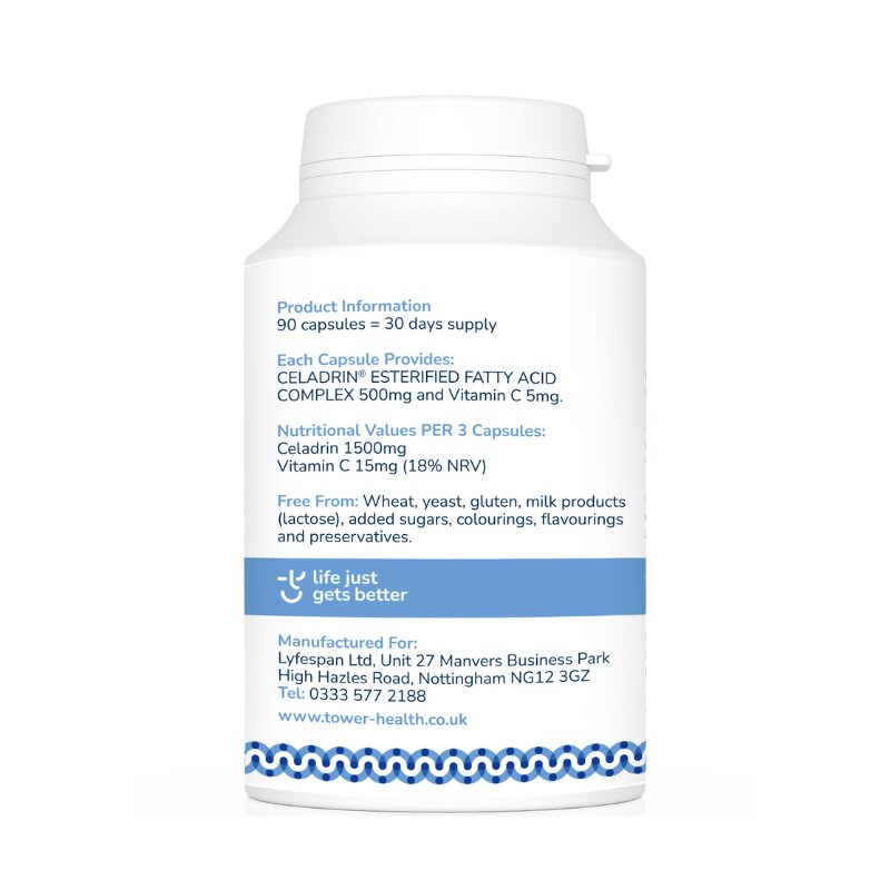 Celadrin Plus 500mg - 90 Capsules