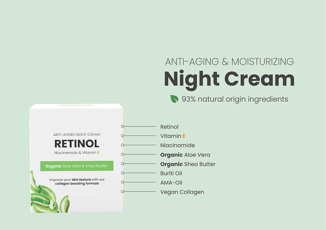 Advanced Retinol Anti-Aging Night Cream - 50ml