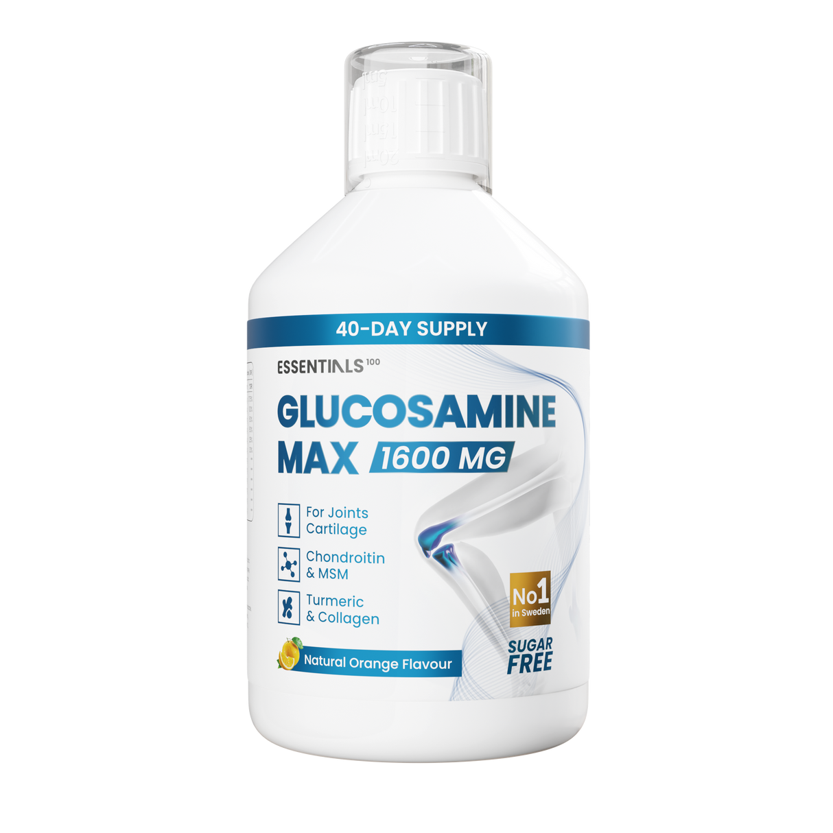 Glucosamine Max 1600mg Liquid Supplement - 500ml