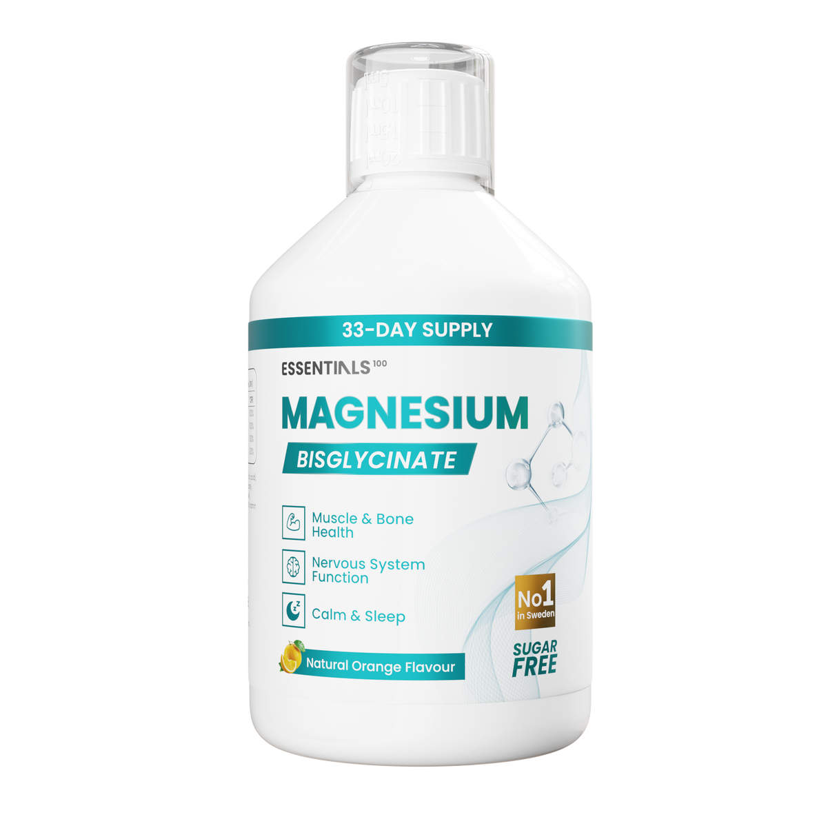 Magnesium Bisglycinate Liquid Supplement - 500ml